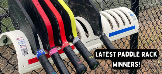 Donated Paddle Rack Shows How Pickleball Can Take Off Within Local Community